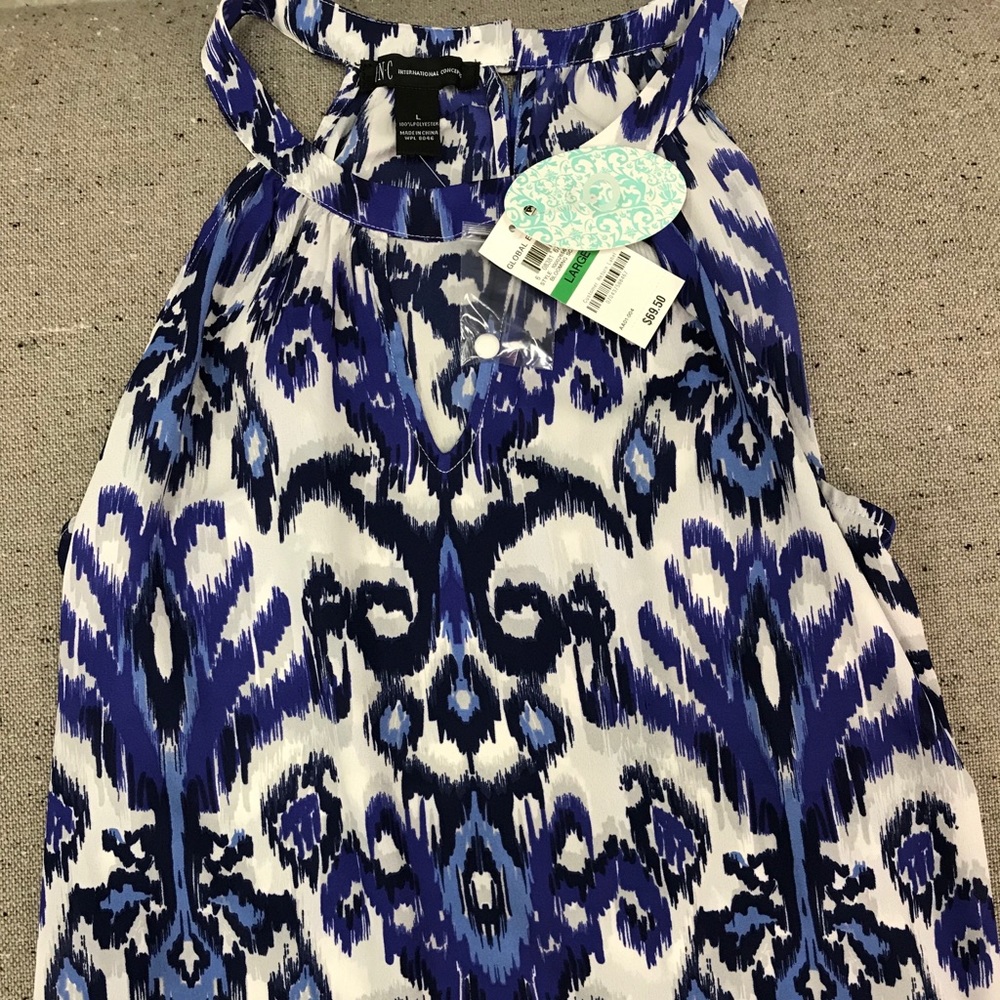 INC Dressy Top L NWT!